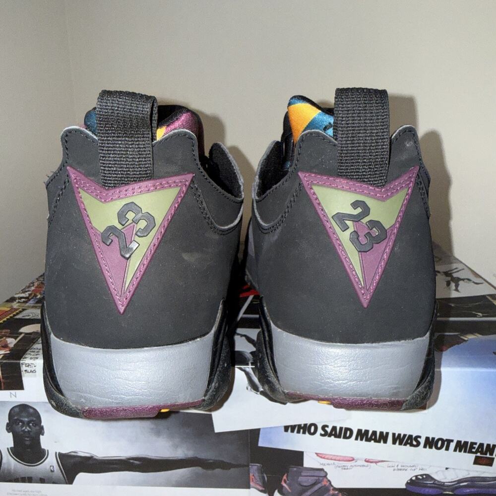RARE Air Jordan 7 Retro Low ‘Bordeaux’ Size 9.5 With Original Box - Picture 5 of 11